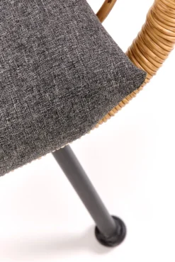 Halmar Meble Ogrodowe*IKARO XL sofa naturalny-popiel (1p=2szt)1 sztuka