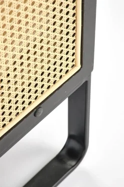 Halmar Fotele*ILARIO fotel wypoczynkowy, czarny / naturalny (1p=1szt)1 sztuka