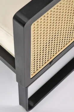 Halmar Fotele*ILARIO fotel wypoczynkowy, czarny / naturalny (1p=1szt)1 sztuka