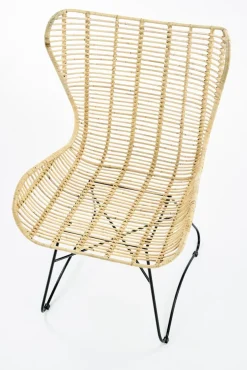 Halmar Meble Ogrodowe|Fotele*INDIANA fotel wypoczynkowy rattan naturalny (2p=1szt)1 sztuka