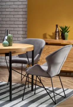 Halmar Stoły*INFERNO stół rozkładany dąb naturalny - czarny (2p=1szt)1 sztuka