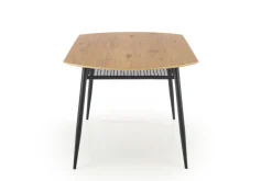 Halmar Stoły*JACKSON stół, blat - dąb złoty, noga - czarny (2p=1szt)1 sztuka