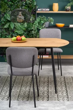 Halmar Stoły*JACKSON stół, blat - dąb złoty, noga - czarny (2p=1szt)1 sztuka