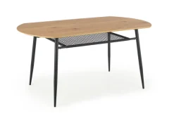 Halmar Stoły*JACKSON stół, blat - dąb złoty, noga - czarny (2p=1szt)1 sztuka