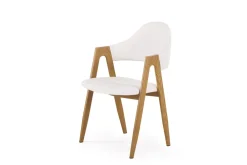 Halmar Krzesła Do Jadalni|Krzesła*K247 krzesło biały-dąb miodowy (1p=2szt)1 sztuka