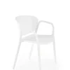 Halmar Meble Ogrodowe|Krzesła*K491 krzesło plastik biały (1p=4szt)1 sztuka
