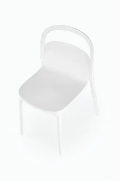 Halmar Meble Ogrodowe|Krzesła*K490 krzesło plastik biały (1p=4szt)1 sztuka