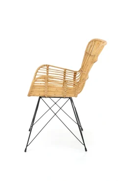 Halmar Meble Ogrodowe|Meble Ogrodowe*K335 krzesło rattan naturalny (2p=1szt)1 sztuka