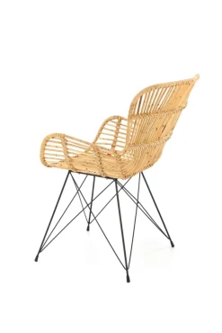 Halmar Meble Ogrodowe|Meble Ogrodowe*K335 krzesło rattan naturalny (2p=1szt)1 sztuka