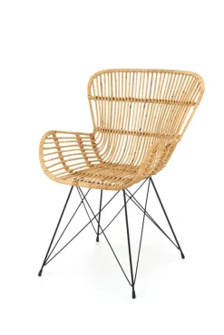 Halmar Meble Ogrodowe|Meble Ogrodowe*K335 krzesło rattan naturalny (2p=1szt)1 sztuka