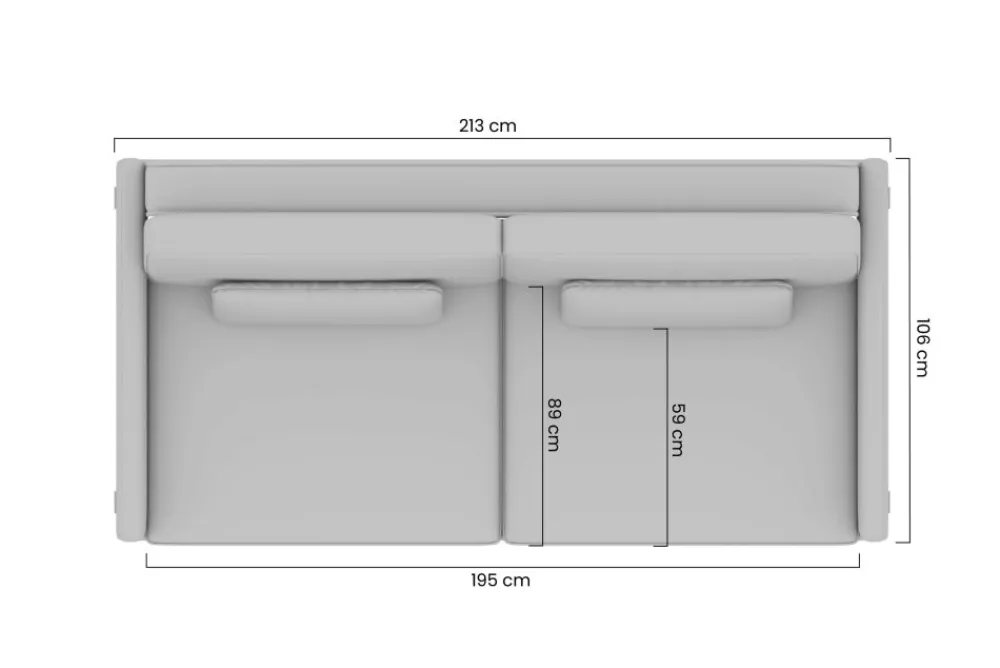 Bogart Kanapy I Sofy Do Salonu*Kanapa Meloria z funkcją spania