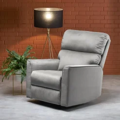 Halmar Fotele*KARIM fotel wypoczynkowy popielaty (2p=1szt)1 sztuka