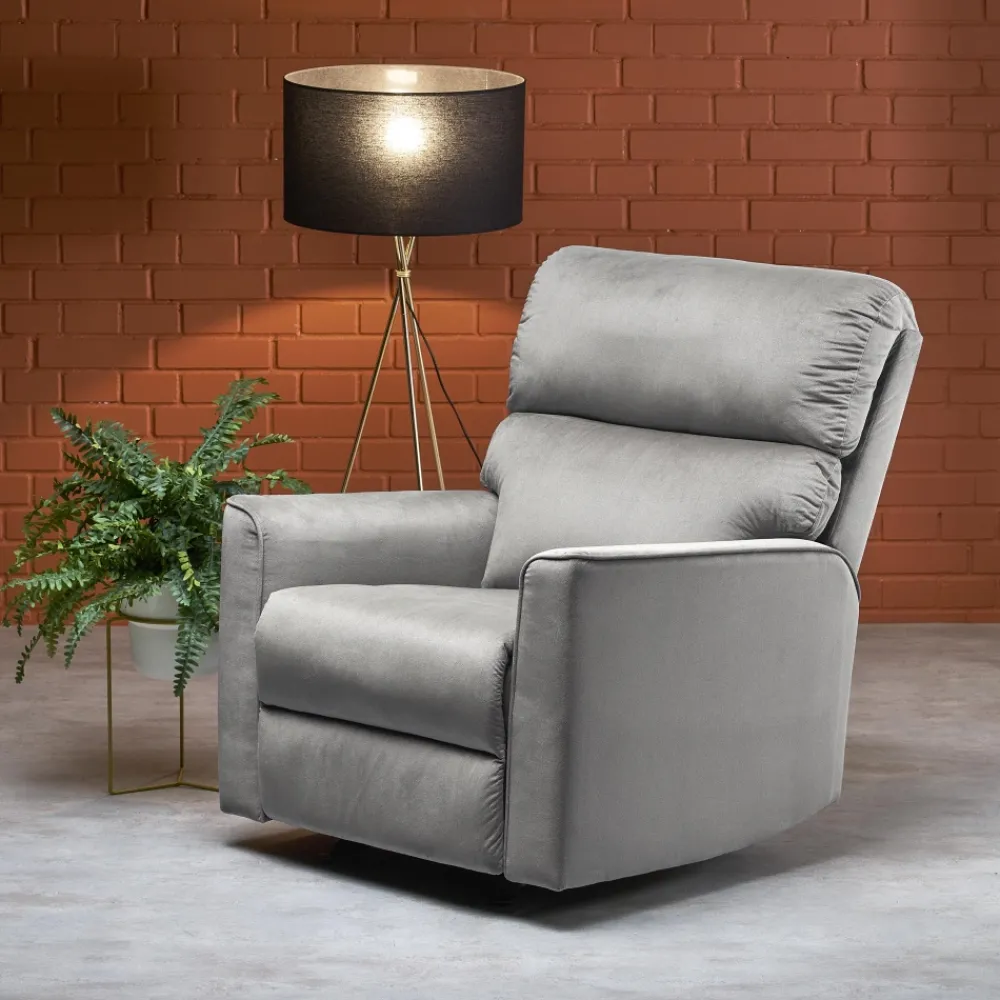 Halmar Fotele*KARIM fotel wypoczynkowy popielaty (2p=1szt)1 sztuka