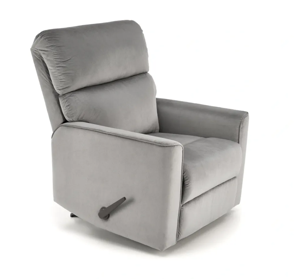 Halmar Fotele*KARIM fotel wypoczynkowy popielaty (2p=1szt)1 sztuka