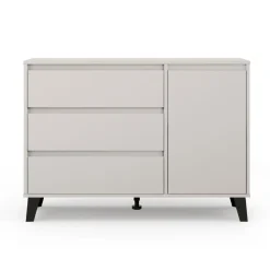 Mebelbos Komody Do Biura|Komody Do Przedpokoju*Kaszmirowa komoda z 3 szufladami i szafką BORG