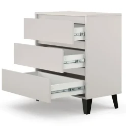 Mebelbos Komody Do Biura|Komody Do Przedpokoju*Kaszmirowa komoda z trzema szufladami, skandynawska BORG