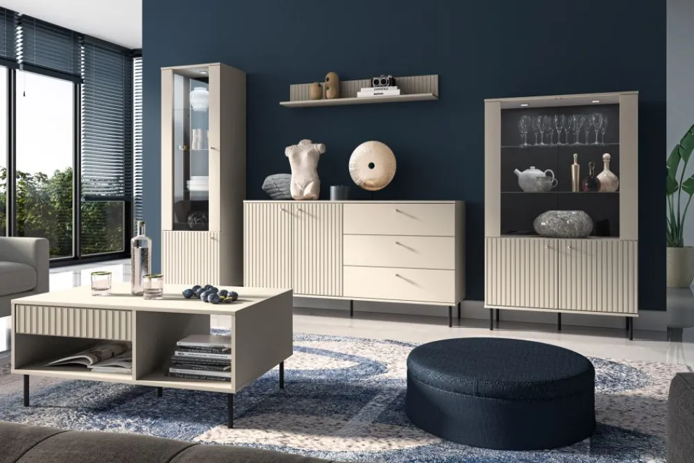 ML Meble Półki*Kaszmirowa półka ścienna Sophie 09