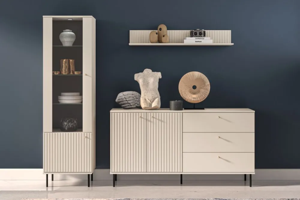 ML Meble Półki*Kaszmirowa półka ścienna Sophie 09