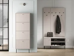 ML Meble Szafki Na Buty Do Przedpokoju*Kaszmirowa szafka na buty Sophie 26