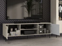 ML Meble Szafki Rtv*Kaszmirowa szafka RTV 2D Sophie 06