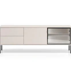 ML Meble Szafki Rtv Do Salonu|Szafki Rtv*Kaszmirowa szafka RTV z wysokimi nóżkami Barnee 04