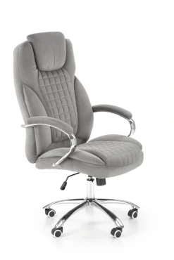 Halmar Fotele*KING 2 fotel gabinetowy, tkanina popielaty (1p=1szt)1 sztuka