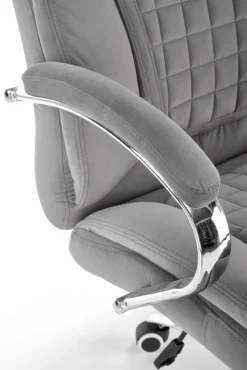 Halmar Fotele*KING 2 fotel gabinetowy, tkanina popielaty (1p=1szt)1 sztuka