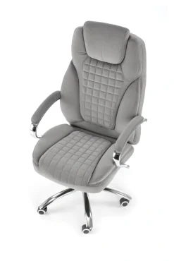 Halmar Fotele*KING 2 fotel gabinetowy, tkanina popielaty (1p=1szt)1 sztuka