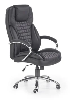 Halmar Fotele*KING fotel gabinetowy czarny (1p=1szt)1 sztuka