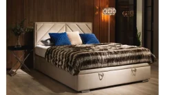 Hauss Łóżka Do Sypialni|Łóżka Tapicerowane*Łóżko tapicerowane sypialniane  z pojemnikiem Pino