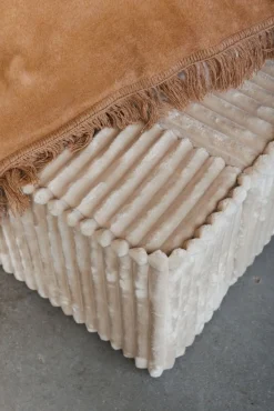 Hauss Łóżka Tapicerowane*Łóżko tapicerowane sztruksowe z pojemnikiem na pościel Scala