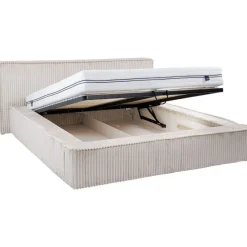 Hauss Łóżka Tapicerowane*Łóżko tapicerowane 160x200 sztruksowe Scala Tilia 03