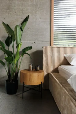 Hauss Łóżka Tapicerowane*Łóżko tapicerowane 160x200 sztruksowe Scala Tilia 03