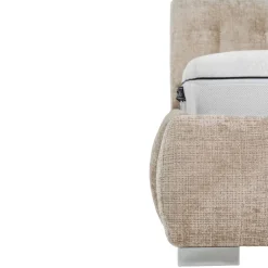 Hauss Łóżka Do Sypialni|Łóżka Tapicerowane*Łóżko tapicerowane 160x200 z półokragłymi bokami Luxor beżowe Cremona 14