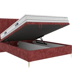 Hauss Łóżka Do Sypialni|Łóżka Tapicerowane*Łóżko tapicerowane z pojemnikiem Gaja Slim