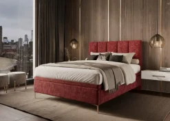 Hauss Łóżka Do Sypialni|Łóżka Tapicerowane*Łóżko tapicerowane z pojemnikiem Gaja Slim