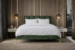 Hauss Łóżka Do Sypialni|Łóżka Tapicerowane*Łóżko tapicerowane z pojemnikiem Gaja