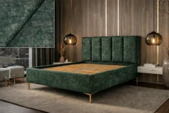 Hauss Łóżka Do Sypialni|Łóżka Tapicerowane*Łóżko tapicerowane z pojemnikiem Gaja