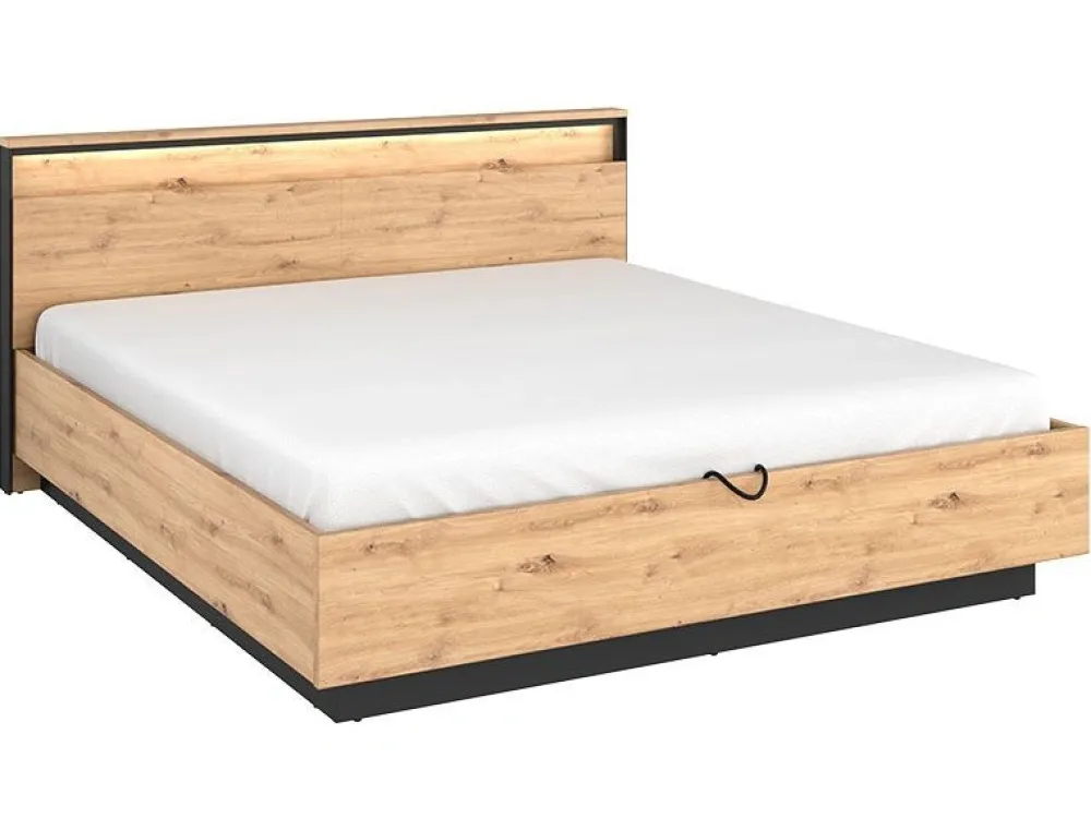Lenart Łóżka Do Sypialni|Łóżka Drewniane*Łóżko z pojemnikiem do sypialni 180 Quant QS-02
