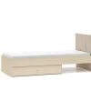 Dzieci ML Meble Łóżka Młodzieżowe|Łóżka Do Pokoju Dziecięcego*Łóżko z tapicerowanym zagłówkiem Mevel 08