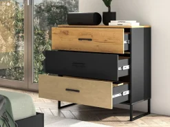 ML Meble Komody*Komoda młodzieżowa Colt 05 – 3 szuflady z cichym domykiem