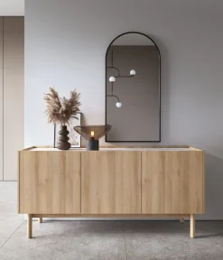 Piaski Komody*Komoda trzydrzwiowa niska Boho