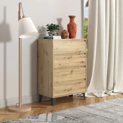 Mebelbos Komody Do Biura|Komody Do Przedpokoju*Komoda z czterema szufladami, dąb artisan BORG