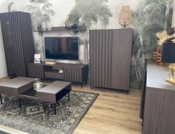 Lenart Szafki I Regały Do Salonu|Komody Do Salonu*Komoda z lamelami do salonu Piemonte PE-05