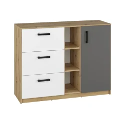 ML Meble Komody*Komoda z szufladami i szafką FINI 06