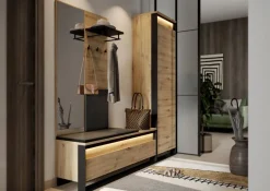 Lenart Komody Do Biura|Komody Do Przedpokoju*Komoda z szufladami Quant QG-02 dąb artisan