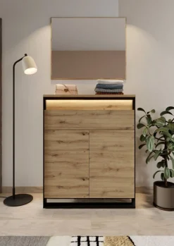 Lenart Komody Do Biura|Komody Do Przedpokoju*Komoda z szufladami Quant QG-02 dąb artisan
