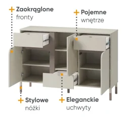 Dzieci Lenart Komody Młodzieżowe|Komody Do Pokoju Dziecięcego*Komoda z szufladami Harmony HR-06