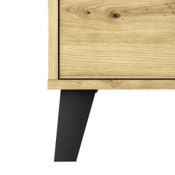 Mebelbos Komody Do Biura|Komody Do Przedpokoju*Komoda z trzema szufladami, dąb artisan BORG