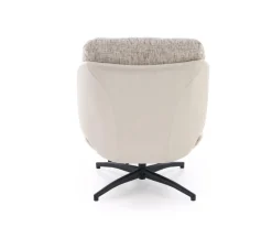 Halmar Fotele*KRONOS fotel z podnóżkiem, beżowy / wielobarwny (1p=1szt)1 sztuka